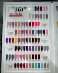 پک 50تایی لاکژل 15میل برند 361درجه nail 💅 Gel