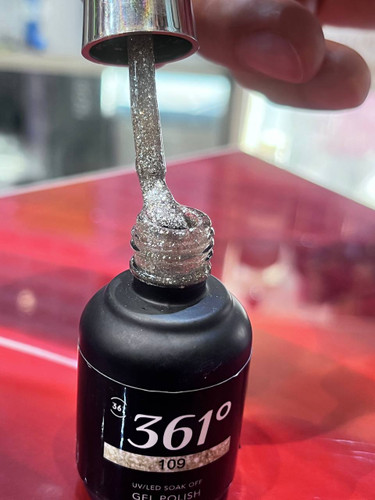 لاکژل 15میل برند 361درجه شماره 109