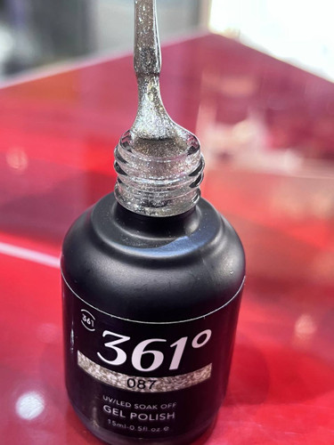 لاکژل 15میل برند 361درجه شماره 087