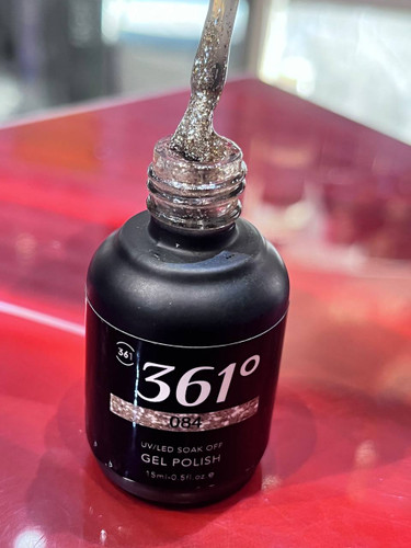 لاکژل 15میل برند 361درجه شماره 084