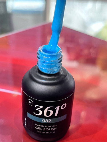 لاکژل 15میل برند 361درجه شماره 082