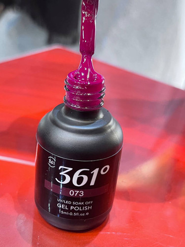 لاکژل 15میل برند 361درجه شماره 073