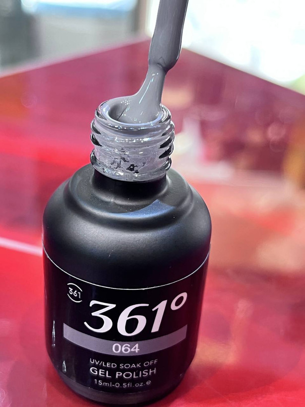 لاکژل 15میل برند 361درجه شماره 064