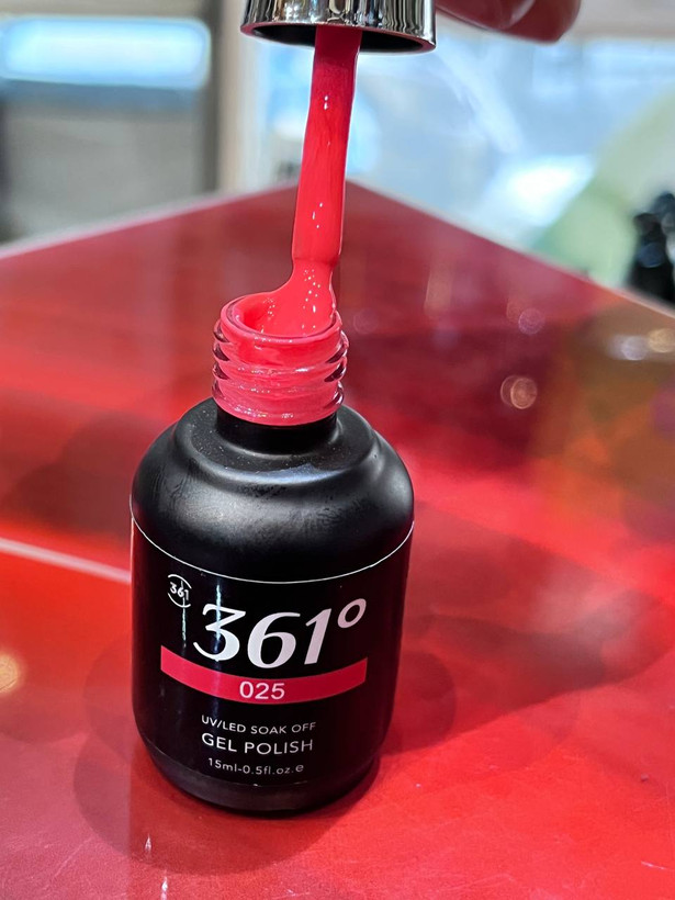 لاکژل 15میل برند 361درجه