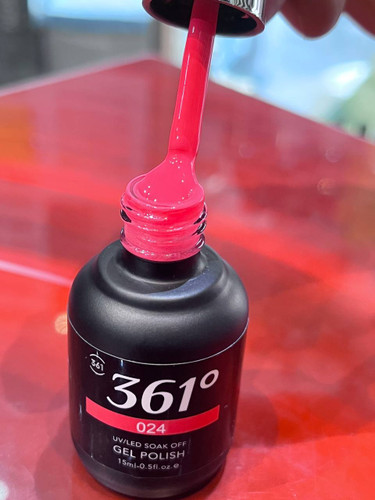 لاکژل 15میل برند 361درجه 024