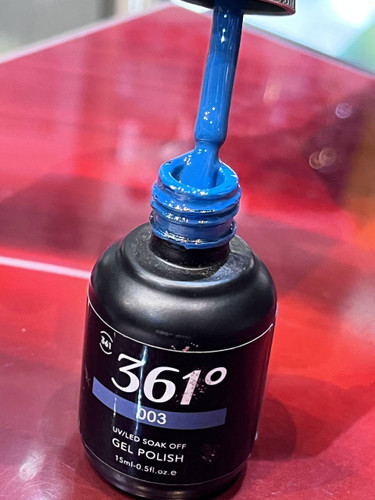 لاکژل 15میل برند 361درجه