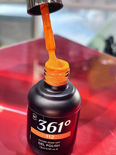 لاکژل 15میل برند 361درجه