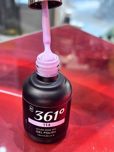 لاکژل تخم مرغی 15میل برند 361درجه