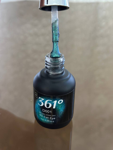 لاکژل کهکشانی 15میل برند 361درجه