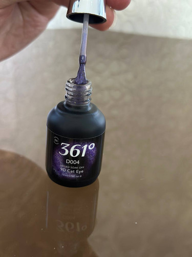 لاکژل کهکشانی 15میل برند 361درجه