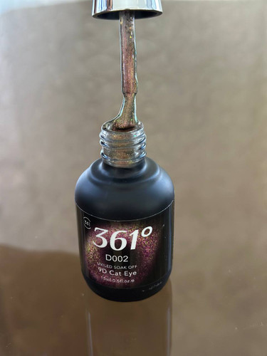 لاکژل کهکشانی 15میل برند 361درجه