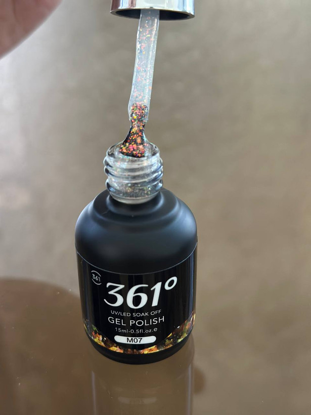 لاکژل دیسکو15میل برند 361درجه