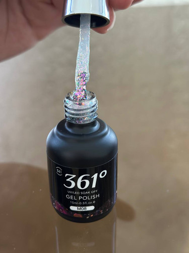 لاکژل دیسکو 15میل برند 361درجه