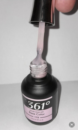 لاک ژل بیس 15میل برند 361درجه شماره 119